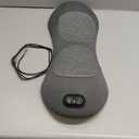 3-in-1 Back Massager with Heat & Vibration, Smooth Spine Triple Fusion Lumbar Support Pillow for Lower Back and Sciatica Pain Relief, Deep Tissue Relaxation for Bed or Office Chair