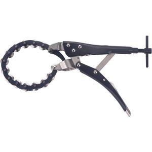Exhaust Pipe Cutter Tool,- Chain Tube Cutter 3/4 to 3 Inch Exhaust and Tailpipe Cutter Chain Exhaust Pipe Cutter Tool