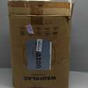 Round Ottoman Foot Rest for Couch 20"x15" Foot Stool Ottoman Pouf with Foam Chunk Filling Small Ottomans Foot Stools Poufs for Living Room Dark Grey Poof Hassocks and Ottomans Soft Foot Rest for Chair