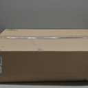 Gueevin Corner Laundry Hamper with Lid and 2 Removable Cloth Liners Bamboo Corner Laundry Basket Collapsible Clothes Basket Storage Bin for Bedroom Bathroom Laundry Living Room (Espresso Color)