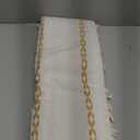 Sutuo Home Boho Curtains 90 inches for Bedroom Living Room, Semi Blackout Farmhouse Tassels Vintage Privacy Bohemian Embroidery Drape, Rod Pocket 1 Panel 52" W x 90" L, White and Gold