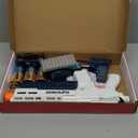 Soft Bullet Toy Guns Pistol Shotgun Foam Dart Blaster Sniper Rifle Boys Girls Kids Adult Christmas Birthday Gift Age 5 6 7 8 9 10 11 12 Year Old Indoor Outdoor Play Shooting Games Cosplay Prop Cap Gun (Blue White)