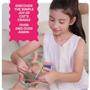Dan&Darci Cat’s Cradle String Game Book w/String  Step by Step Illustrated Guide  Gifts for 8 9 10 11 12 Year Old Girl  Gifts for Kids  Stocking Stuffers  Tween, Preteen Girl Gift  Kids Books
