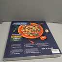 Pizza Pan - 14 Inch Nonstick Pizza Pan for Oven with Widen Handles for Cooking, Baking, and Grilling - Durable, Even Heating, Long-Lasting Kitchen Cookware (2, Grey) (Gray)