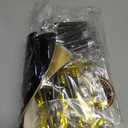 2026 New Years Eve Party Hats Kit - Happy New Years Paper Hats Eve Party Supplies for Adults Celebration Decoration (Black Gold Silver Hat + Glasses)