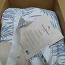 Tommy Bahama - King Quilt Set, Reversible Cotton Bedding with Matching Shams, Coastal Super Soft Bedding Set (Palmday Blue, King)