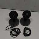 2 Pack Magnetic Wireless Charger Stand 15W Fast Mag-Safe Charger for iPhone iPhone 17 /17 pro/ 17 Air/ 17 pro max 16/15/14/13/12 Series Magnet Wireless Charging Station with Light for AirPods