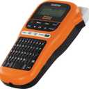 Brother PT-E110BP Contractor Kit: P-Touch Handheld Industrial Label Printer Plus 3 Tapes (up to 12mm Labels)