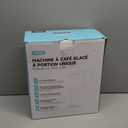 Single Serve Coffee Maker, Iced and Hot Coffee Machine for K Cup & Grounds, Compact Design, 40oz Removable Water Reservoir, 6 to 24 Oz Brew Sizes, Fits 7.3" Travel Mug, Black