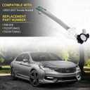Front Right Passenger Side Power Window Regulator with Motor Assembly Compatible for 2013-2017 Honda Accord, Replacement 748-018, 72210T2AA11, 72210-T2AA11