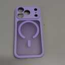 ESR for iPhone 17 Pro Case, Camera Control, Compatible with MagSafe, Shockproof Military-Grade Protection, Magnetic Phone Case for iPhone 17 Pro, Classic Hybrid Case, Frosted Purple