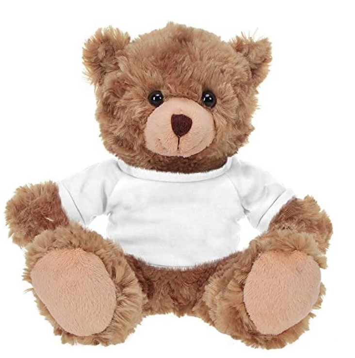 Plushland Teddy Bear 11 Inch, Stuffed Animal Personalized Gift - Great Present for Mothers Day, Valentine Day, Graduation, Birthday,Anniversary, Get Well,Christmas, White