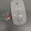 RAPIQUE R306C USB C Wireless Mouse, Type-C 2.4GHz Portable Computer Mouse, Silent Click, Ultra-Slim, 3-Speed DPI, 480 Hours Battery Life, for USB-C Laptops, MacBook, iPad, Surface Pro, MacOS - White