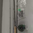 TOPFORT Fly Fishing Rod and Reel Combo Starter Kit, 4 Piece Lightweight Ultra-Portable Graphite Fly Rod 5/6 Complete Starter Package with Carrier Bag