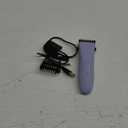 Bikini Trimmer for Women, Pubic Hair Shaver for Women -Electric Hair Shaver Razors, LADYSPOT Shaving Sets, with 3 Guards, Replaceable Hypoallergenic Ceramic Blade, Wet/Dry, (Purple)