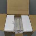 Necklace Organizer Box with 5 Drawers 30 Compartments, Dustproof Velvet Necklace Display Tray, Acrylic Necklaces Display Case, Pendant Chains Necklace Storage Tray Gift for Women and Girls (Beige)