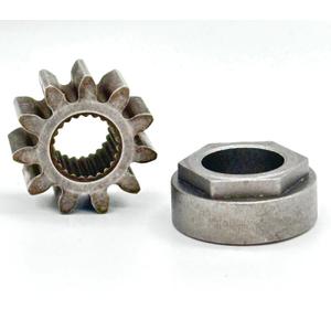 717-1554 741-04237A, 741-04237B Steering Pinion Gear & Bushing Compatible with MTD Cub Cadet LT1046 Steering Pinion Worm & Lawn Tractor Bearing Hex Flange