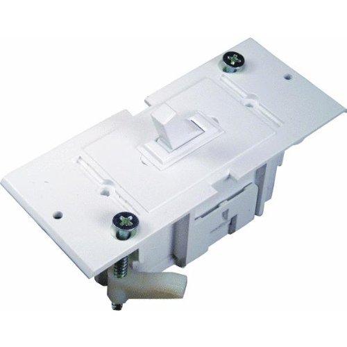 RV Toggle Switch, Single Pole, White, 15-Amp