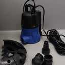 1/2 HP Automatic Pool Cover Pump 3148 GPH Submersible Sump Pump Inground & Above Ground, Heavy Duty Water Pump with 25 Feet Power Cord for Swimming Pool Garden Pond Basement Window Well