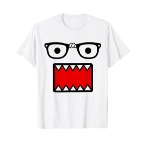 Retro Y2K Emo Scene Funny Face Costume Graphic Design Kids T-Shirt Size Large