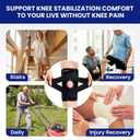 Galvaran Knee Brace for Men & Women - ACL, MCL, Meniscus Tear Support & Arthritis Pain Relief - Stabilizing Knee Braces Support with Side Stabilizers & Patella Gel Pad, Size: XX-Large