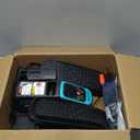 VIVURN-018 Under Desk Elliptical 12 Speed 5 Modes Mini Motorized Leg Exerciser While Sitting for Seniors As Seen on TV with Non-Slip Mat Quiet & Portable Electric Pedal Exerciser for Home and Office (Blue)