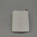 Glass Pitcher with Lid, 6"*3.14" Glass Water Pitcher, 17OZ/500ML Glass Pitchers with Handle and Lid for Tea, Milk, Coffee, Kitchen or Restaurant (1 PCS