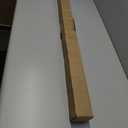 BRIOFOX Tension Curtain Rod 43-73 Inches Brushed Nickel, Rustproof and Non-Slip and Heavy Duty Shower Curtain Rod for Window or Bathroom, 304 Stainless Steel