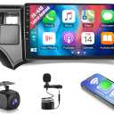 2G+64G Car Radio for Toyota Prius C 2012-2014 Wireless Caplay Android Auto, 9 Touchscreen Stereo Android 15 GPS WiFi Bluetooth FM RDS Mirror Link RCA USB SWC Backup Camera