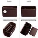 Purse Organizer, Felt Bag Organizer Insert Purse Organizer For LV Speedy, Neverfull, Tote, Handbag,Shaper 5 Sizes