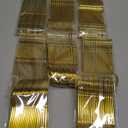 HOMIP 160PCS Gold Plastic Silverware Set Disposable Utensils -Include 80 Forks,40 Knives,40 Spoons -Heavyduty Cutlery Set for Vintage Wedding Party and Daily Use