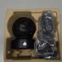 Kasa 1080p Indoor Pan/Tilt Wired Security Camera - Works as a Baby & Pet Monitor, Motion Detection & Tracking, 2-Way Audio, Night Vision, Subscription-Free Local Storage or Optional Cloud, EC71