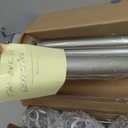 Silver Decorative Farmhouse Curtain Rods 2Pack:36-88"Adjustable Heavy Duty Single Window Curtain Rod for Bedroom Living Room, Silver Boho Rustic Drapery Rod with Vintage Twist Finial Easy Install