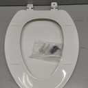 Bemis 170 Durable Plastic Toilet Seat, Elongated, White