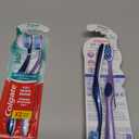 Colgate 360 Deep Clean Soft Toothbrush for 4 in 1 Bacterial Removal, Features Floss Tip Bristles and Tongue Cleaner, 4 Count