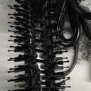 Hot Air Brush, Aima Beauty Salon One-Step Hair Dryer and Volumizer, 4-in-1 Hair Dryer Brush, Hair Styling Tools, Purple-Round (1.26"/ 32mm Round Barrel)