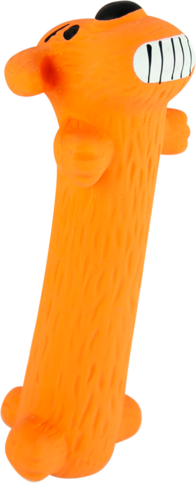 Multipet Original Loofa Latex Dog Toy - Squeaky Toy for All Dogs - Easy-to-Clean Squeaky Toys - Latex Dog Toys for Playing (1 Count)