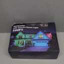 500FT Permanent Outdoor Lights Waterproof with Smart App Control Remote,DIY Scene Modes,Music Sync hronization,Eaves Lights for Garden Decor,Deck,Christmas