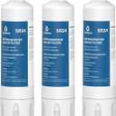 4204490 Replacement for Sub Zero Water Filter, Subzero 4204490, Sub-Zero 4290510, 9030868, F-1000, F1000 Insinkerator Filter, F-2000, F-3000, AquaPure AP Easy C-Complete, 3-Pack