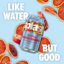 SPLASH REFRESHER Sparkling Water, Blood Orange - 8-Pack, 12 Fl Oz Cans - Flavored Carbonated Seltzer Water with Electrolytes, Zero Sugar & Zero Calories (EXP 07/24/26)