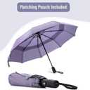 Mr. Pen- Windproof Travel Umbrella, Small Water-Resistant Automatic Folding Umbrella for Rain and Sun, Light, Compact and Portable for Women & Men, Fits Car & Backpack
