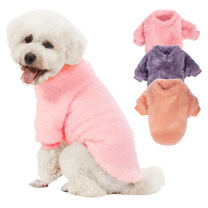 Dog Sweater, 3 Pack Dog Sweaters for Small Dogs, Dog Clothes for Small Dogs Girl Boy, Ultra Soft and Warm Puppy Sweater Dog Coat for Winter Christmas Large