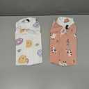 ANWA 2 Pack Cat Recovery Suit - Breathable Cat Onesie for Cats After Surgery Female, Kitten Surgery Recovery Suit Female Abdominal Wounds (Medium)