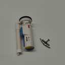 2 Inch Toilet Flush Valves Toilet Repair Kit Dual Flush Valve Replacement Fit for One Piece Toilet Top Push Button Valve (8" Height)
