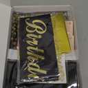 91st Birthday Decorations Men Women with 91st Birthday Banner, Black and Gold Table Cloth, Number Balloons, Large Sash, Cake Topper and Candles