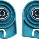 440013513 Brushroll End Cap & Bearing for Hoover Smartwash Pet Cleaner FH52000, FH52000G, FH52001, FH52001G Compatible with Dirt Devil, and Royal Vacuum Cleaners Parts (Set of 2)