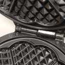 Mueller Heart 5 Waffle Maker, Norwegian Waffle Iron, Adjustable Browning Control & Nonstick, Cool Touch Handle, Easy to Clean, Small Kitchen Appliances
