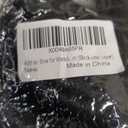 Add on Bow for Wedding Dress Decoration Detachable Satin Bowknot (Black-one Layer)