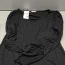 XIEERDUO Blouses for Women Dressy Casual 3/4 Length Sleeve Womens Tops with Smocked Cuffs, 2XL