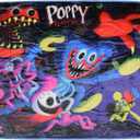 Poppy Playtime Huggy Ultra-Soft Couch Lap Plush Fleece Throw Blanket 50" X 60"